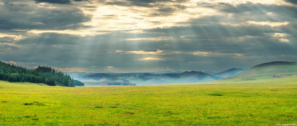 Sous le Ciel éternel bleu de Mongolie